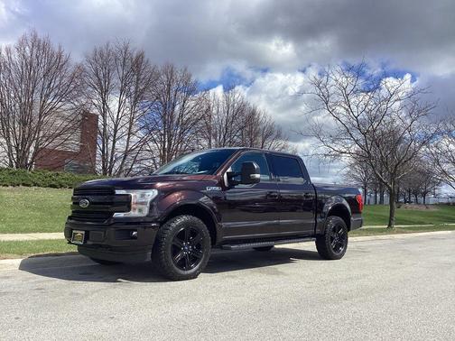 Magma Red Metallic 2018 Ford F-150 Lariat