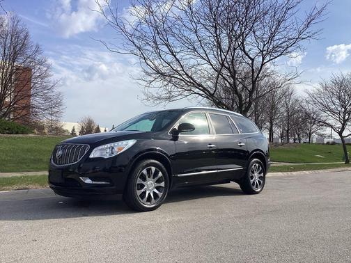 Ebony Twilight Metallic 2017 Buick Enclave Leather