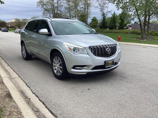 Quicksilver Metallic 2017 Buick Enclave Leather
