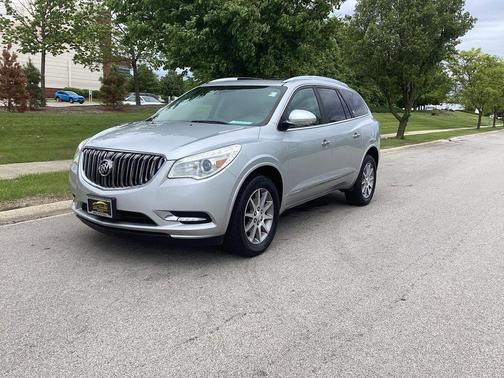 Quicksilver Metallic 2017 Buick Enclave Leather