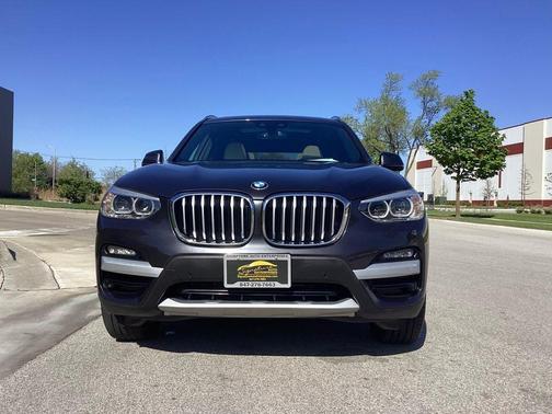 Dark Graphite Metallic 2021 BMW X3 xDrive30i