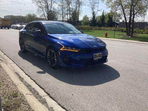 Sapphire Blue 2021 Kia K5 GT-Line