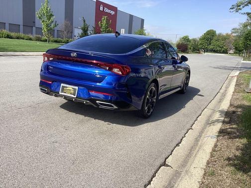 Sapphire Blue 2021 Kia K5 GT-Line