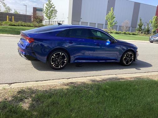 Sapphire Blue 2021 Kia K5 GT-Line