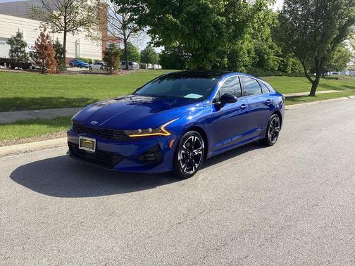 Sapphire Blue 2021 Kia K5 GT-Line