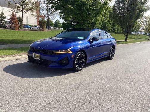 Sapphire Blue 2021 Kia K5 GT-Line