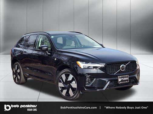 2025 Volvo XC60 Plug-In Hybrid Plus, T8 AWD Electric/Gasoline, Dark