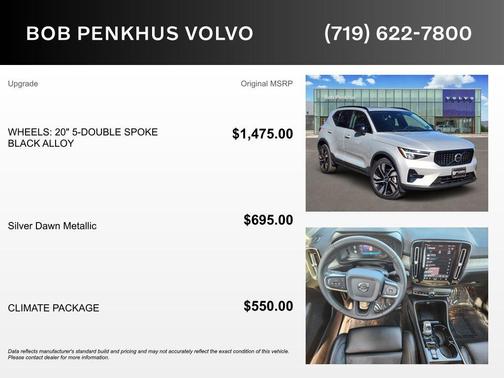 2023 Volvo XC40 B5 Plus Dark Theme