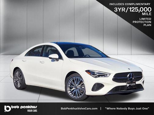 Polar White 2025 Mercedes-Benz CLA 250 4MATIC