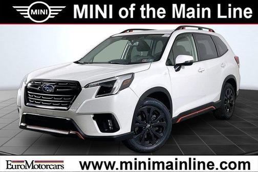 Crystal White Pearl 2023 Subaru Forester Sport