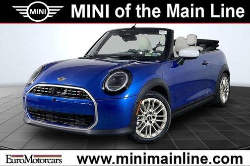Blue Metallic 2026 MINI Convertible Cooper S