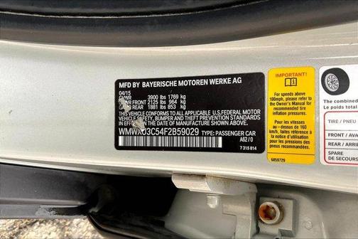 White Silver 2015 MINI Hardtop Cooper S