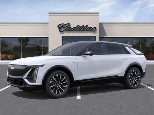 Vibrant White Tricoat 2026 Cadillac LYRIQ Sport