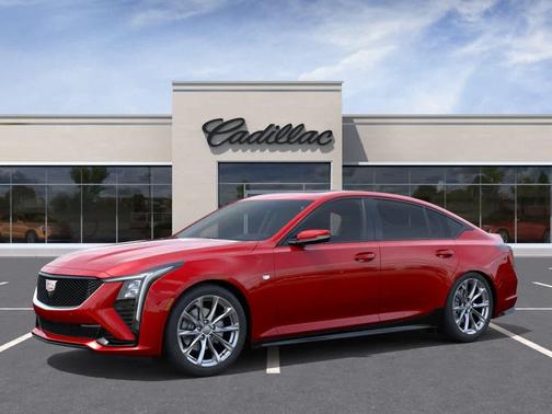 Radiant Red Tintcoat 2026 Cadillac CT5 Sport