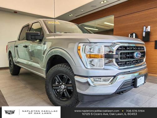 Iconic Silver Metallic 2022 Ford F-150 XLT Truck