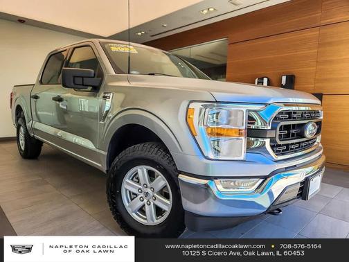 Iconic Silver Metallic 2022 Ford F-150 XLT Truck