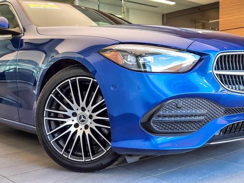 Starling Blue Metallic 2022 Mercedes-Benz C-Class C 300 4MATIC