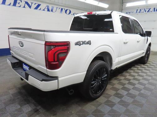Star White Metallic Tri-Coat 2024 Ford F-150 Platinum