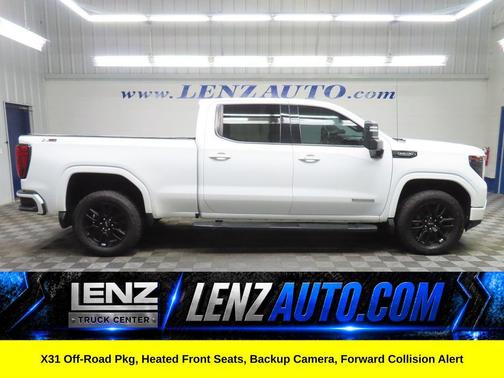 Summit White 2023 GMC Sierra 1500 Elevation