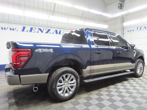 Antimatter Blue Metallic 2025 Ford F-150 King Ranch