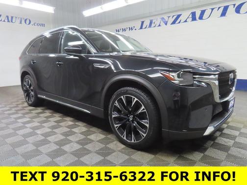Jet Black Mica 2024 Mazda CX-90 PHEV Premium