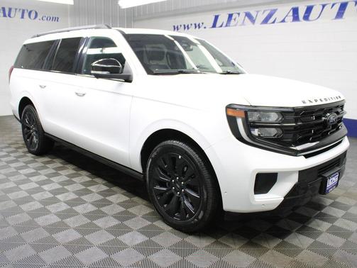 Oxford White 2025 Ford Expedition Max Platinum