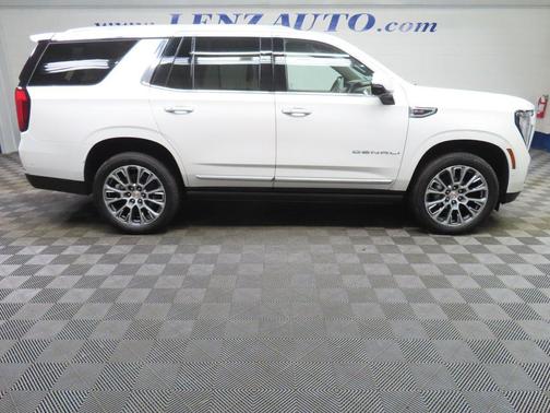 White Frost Tricoat 2025 GMC Yukon Denali