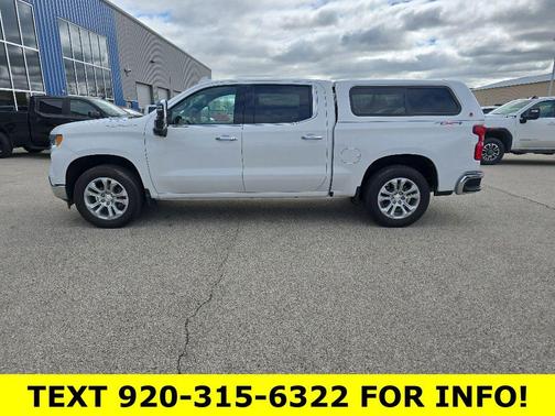 Summit White 2025 Chevrolet Silverado 1500 LTZ