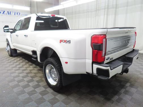 Star White Metallic Tri-Coat 2025 Ford F-450 Platinum