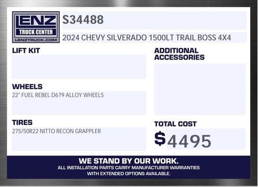 2024 Chevrolet Silverado 1500 LT Trail Boss