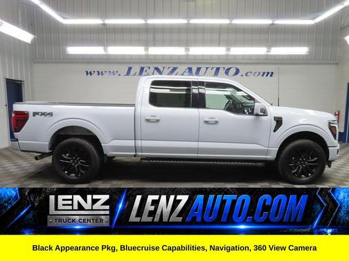 Space White Metallic 2025 Ford F-150 Lariat