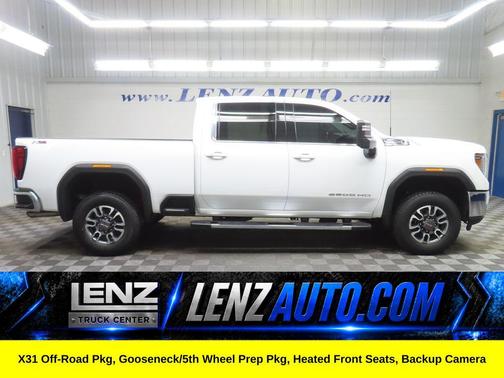 Summit White 2021 GMC Sierra 2500 SLE