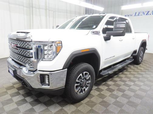 Summit White 2021 GMC Sierra 2500 SLE