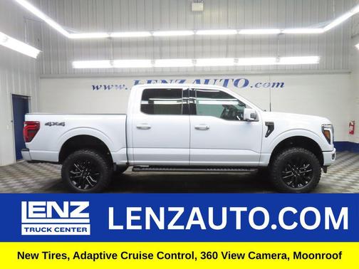 Space White Metallic 2025 Ford F-150 Lariat