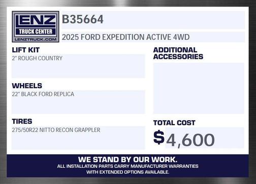 Oxford White 2025 Ford Expedition Active