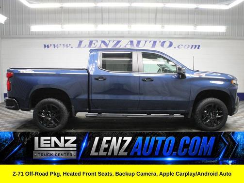 Northsky Blue Metallic 2022 Chevrolet Silverado 1500 Limited LT Trail Boss
