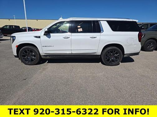 White Frost Tricoat 2024 GMC Yukon XL Denali