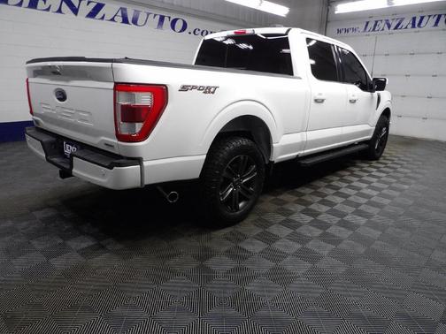 Star White Metallic Tri-Coat 2023 Ford F-150 Lariat