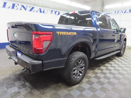 Antimatter Blue Metallic 2025 Ford F-150 Tremor