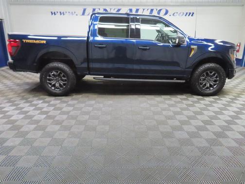 Antimatter Blue Metallic 2025 Ford F-150 Tremor