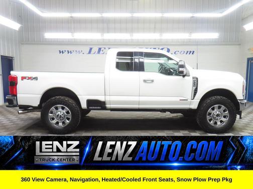 Star White Metallic Tri-Coat 2024 Ford F-250 Lariat