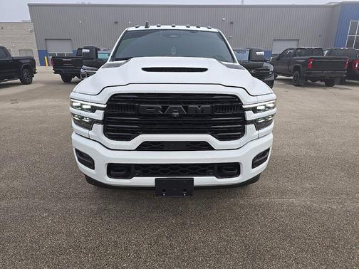 Bright White Clearcoat 2025 RAM 2500 Laramie Crew Cab 4x4 6'4' Box