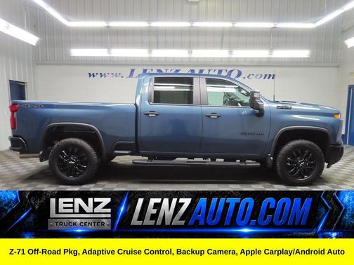 Lakeshore Blue Metallic 2025 Chevrolet Silverado 2500 Custom