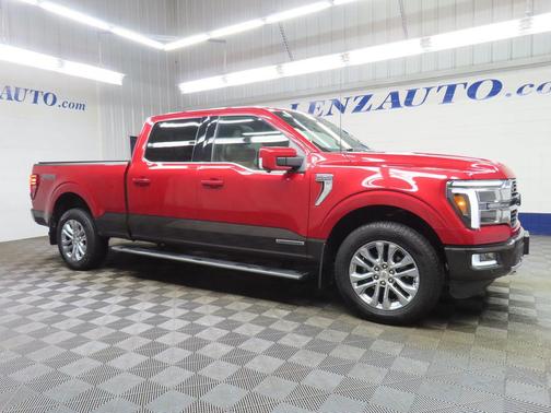 Rapid Red Metallic Tinted Clearcoat 2024 Ford F-150 King Ranch