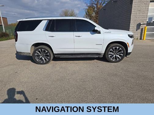 Polar White Tricoat 2026 Chevrolet Tahoe High Country