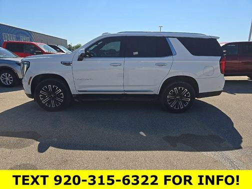 Summit White 2025 GMC Yukon Elevation 4WD