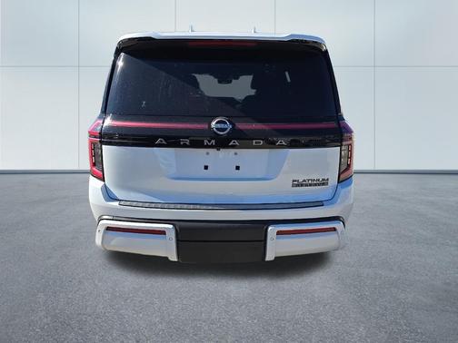 Everest White Pearl Tricoat 2025 Nissan Armada Platinum Reserve 4WD
