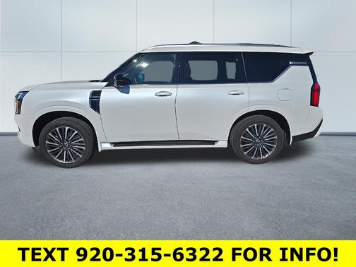 Everest White Pearl Tricoat 2025 Nissan Armada Platinum Reserve 4WD
