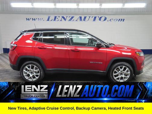Red Hot Pearlcoat 2025 Jeep Compass Limited