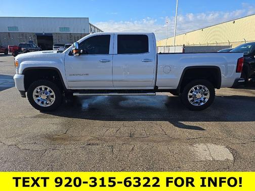 White Frost Tricoat 2018 GMC Sierra 2500 Denali